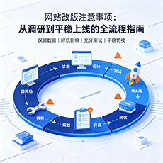 张家口建站-网站改版注意事项：从调研到平稳上线的全流程指南
