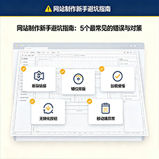 张家口建站-网站制作新手避坑指南：5个最常见的错误与对策