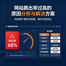 张家口建站-网站跳出率过高的原因分析与解决方案