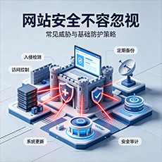 张家口建站-网站安全不容忽视:常见威胁与基础防护策略